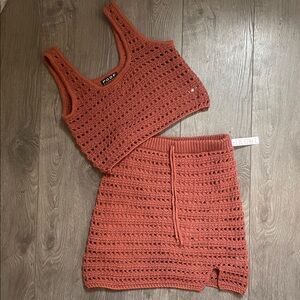 POOF New York two PIECE SUIT size small